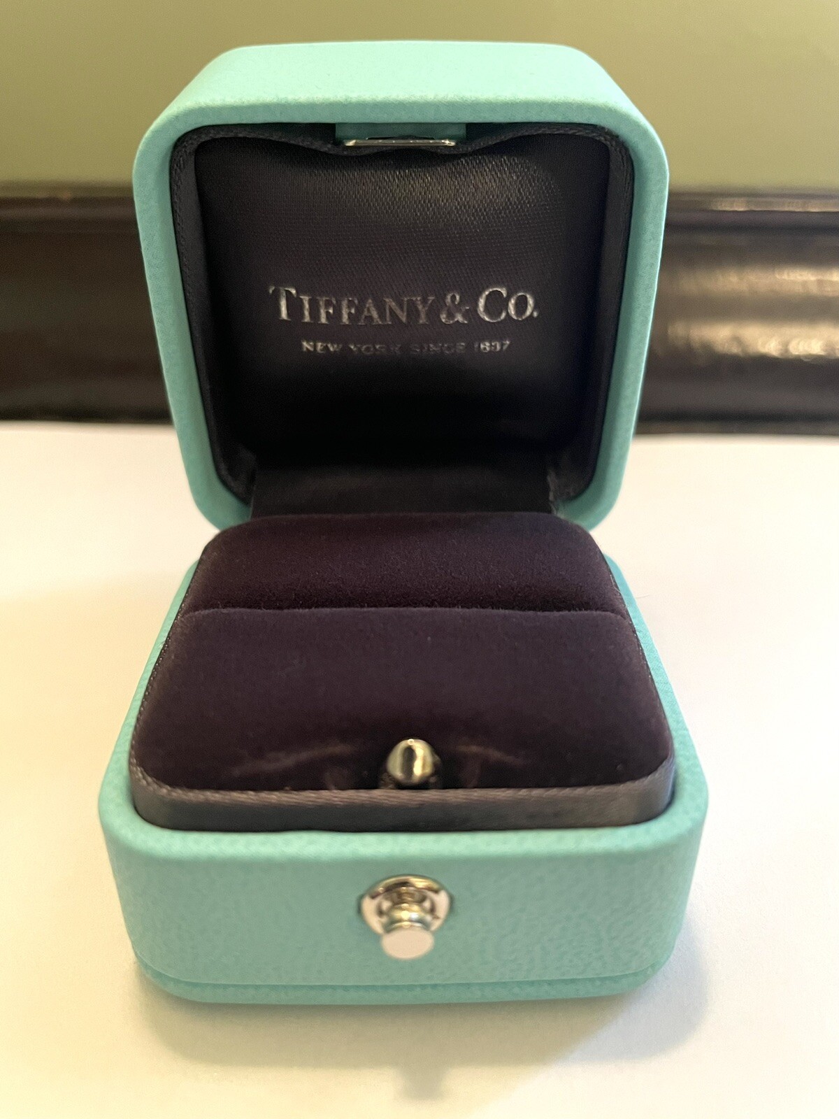 Tiffany Engagement Ring In Box