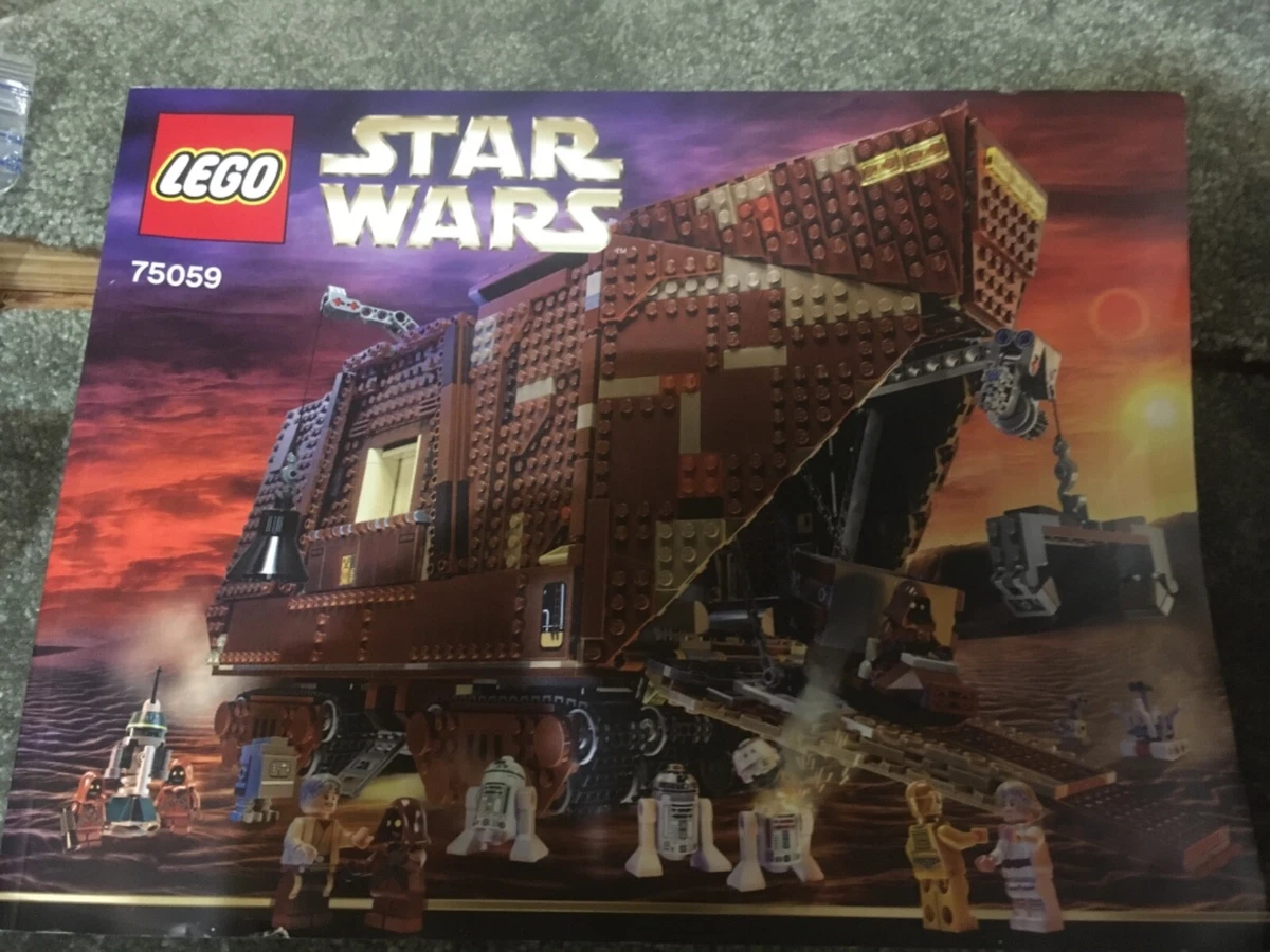 Lego 75059 UCS Sandcrawler instructions no box eBay