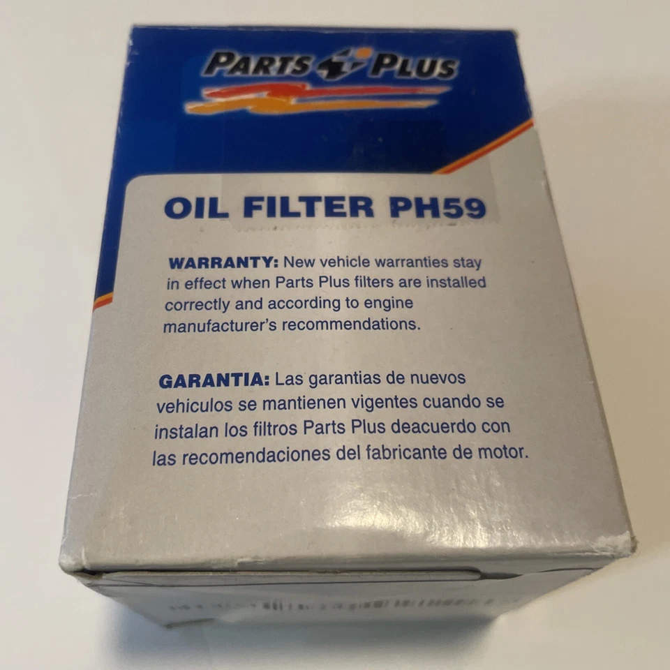 Parts Plus PH59 Engine Oil Filter - Free Shipping - Image 2 of 4