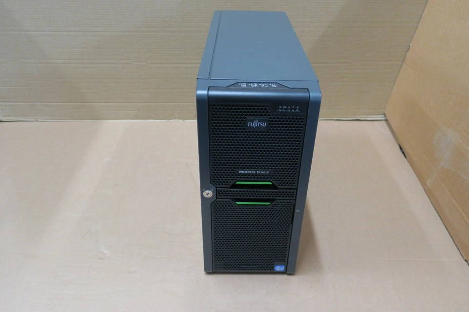 Fujitsu Primergy TX140 S1p Tower Server i3-3220 3.3GHz 8GB Ram 3 x 3TB Hot Plug - Image 2 of 3