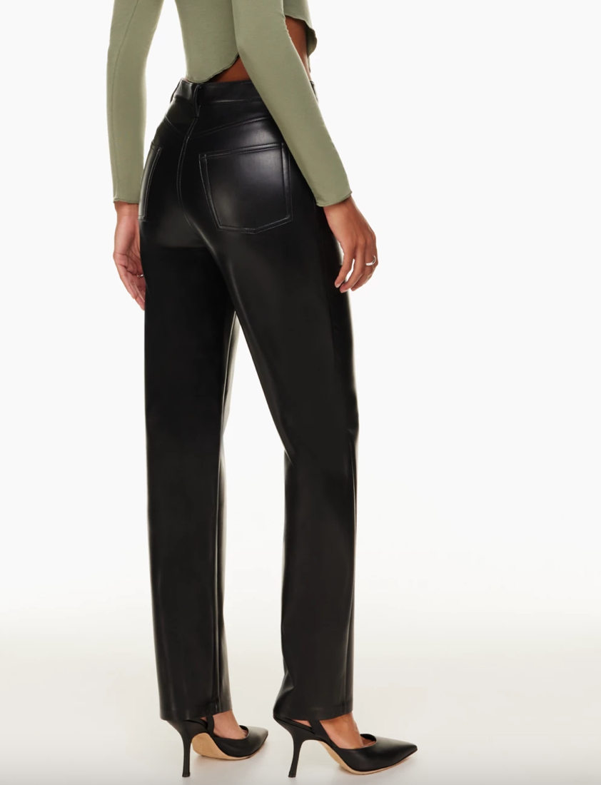 ARITZIA Wilfred Melina Faux Leather Pant