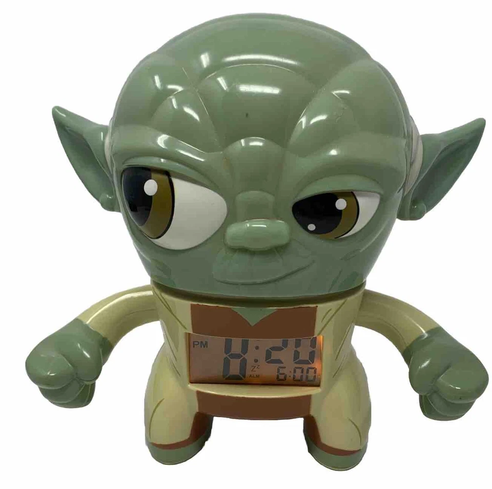 Star Wars -Reloj despertador -Yoda - Pantalla iluminada *PROBADO / FUNCIONA* Foto 2 de 4