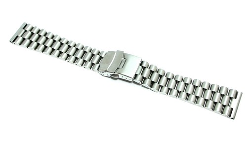 Cinturino orologio president acciaio pesante Satinato 20mm mse17 compatib.  rolex | eBay