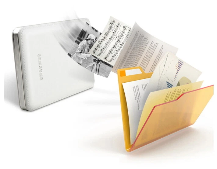 Samsung J3 Portable External HDD 2.5In USB3.0 Micro B 10pin SATA Ems 2TB / White - Image 2 of 4