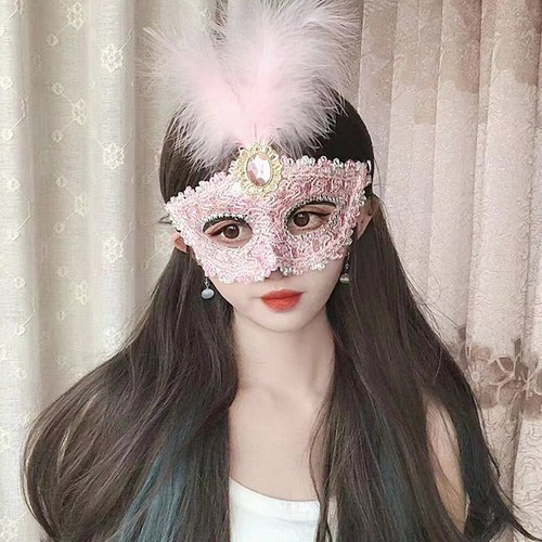 Unisex Eye Mask Masquerade Fancy Dress Ball Prom Party Multi Color Classic DIY - - Picture 10 of 19