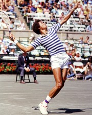 World Champion Tennis Player ARTHUR ASHE Glossy 8x10 Photo Print Poster