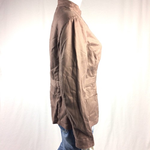 ORVIS Womens Size 8 Linen Button Down Blouse Brand New - Picture 3 of 6