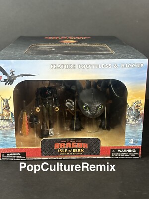 Universal Epic How To Train Your Dragon Isle of Berk Toothless & Hiccup Figure