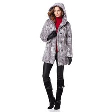 Hal Rubenstein The "lorena" Reversible Faux Fur Coat 373645-j