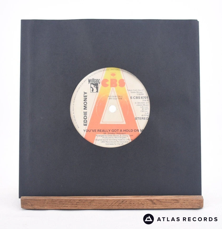 Eddie Money - You've Really Got A Hold On Me - Promo 7" Vinyl Record - EX Foto 2 de 4