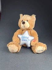 Russ Shining Stars Bear Tan 8" Plush Stuffed Animal 2006 Official Star Registry
