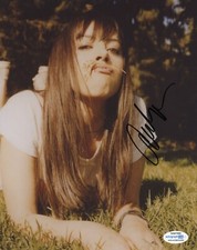 Aubrey Plaza Sexy Autographed Signed 8x10 Photo COA 