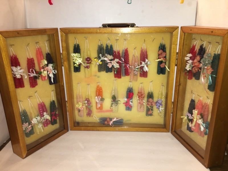 Wooden Portable Retail Display Stand Craft shows