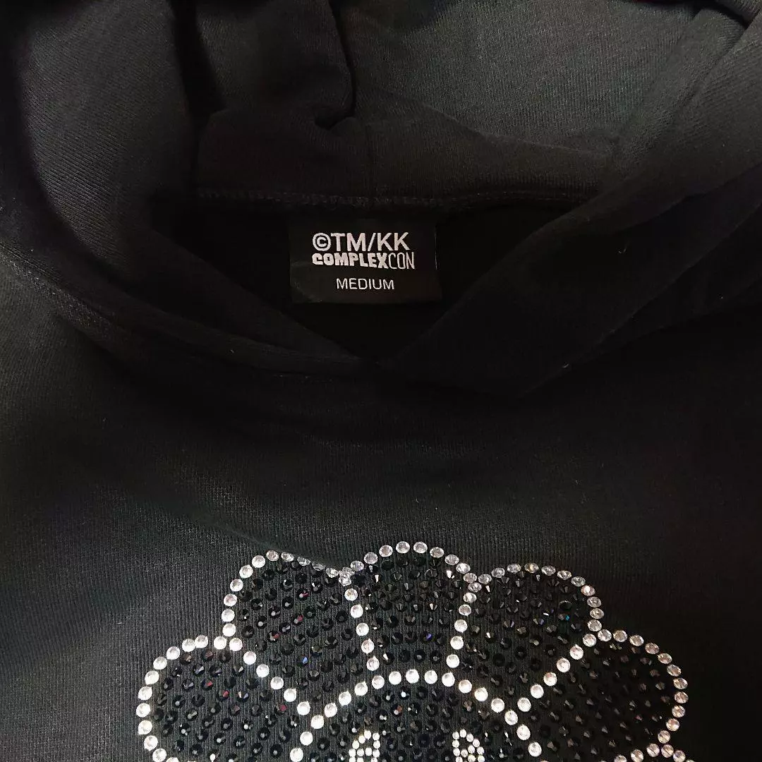 Takashi Murakami x ComplexCon x SWAROVSKI Flower Hoodie Pullover