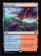 Shivan Reef 255/281 Non Foil Rare Dominaria United Magic The Gathering NM