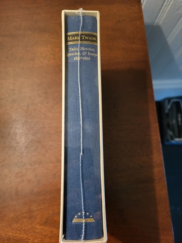 LIBRARY OF AMERICA # 61 - MARK TWAIN Tales, Sketches, New In Original Wrap