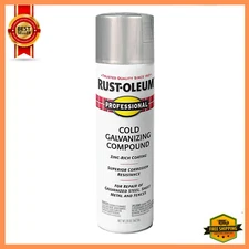 Cold Gray, Rust-Oleum Professional Galvanizing Compound Spray Paint, 20 oz