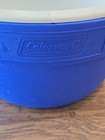 Coleman Timber Wolf Cooler Round PARTY Drinks/Cans Holder Insulated Blue — photo 3