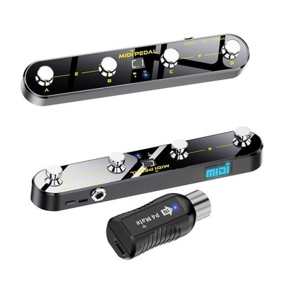 MIDI-Fuß-Controller Robuster, trendiger, tragbarer, leichter MIDI-Controller