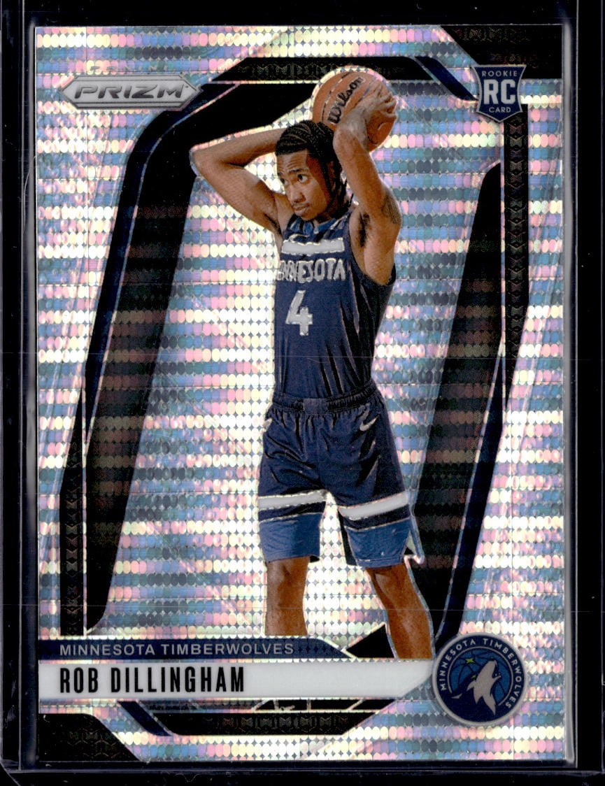 2024-25 Panini Prizm #250 Rob Dillingham Prizms Pulsar