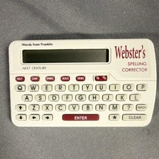 Franklin NCS-100 Handheld English Spelling Corrector with Language Games