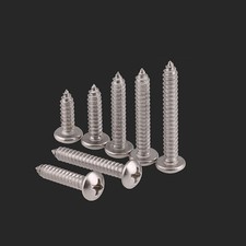 M3 M4 M5 Stainless Steel Phillips Pan Head Self Tapping Screws Pozi Drive Bolts