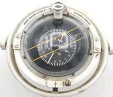 Anello superiore mancante vintage Sestrel Marine Compass Henry Browne & Sons Barking & London