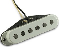 Kluson Icon Classic Strat Hot Alnico 5 Single Coil Pickups Rev Wound, Rev Pol...