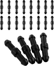 20PCS Universal Windshield Washer Hose Connectors, 2-Way I-Type Wiper Hose Adapt