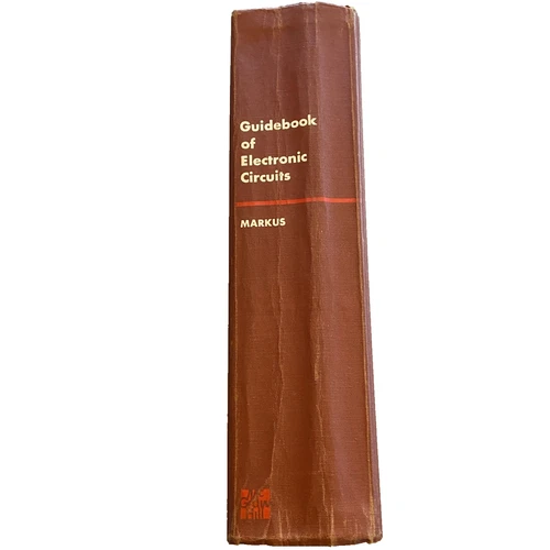 Guidebook Of Electronic Circuits John Markus 1974 Book Vintage Computer Diagrams