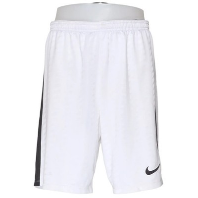 Nike, Basketball Shorts, Größe: L, Weiß/Schwarz, Polyester, Herren #Aij