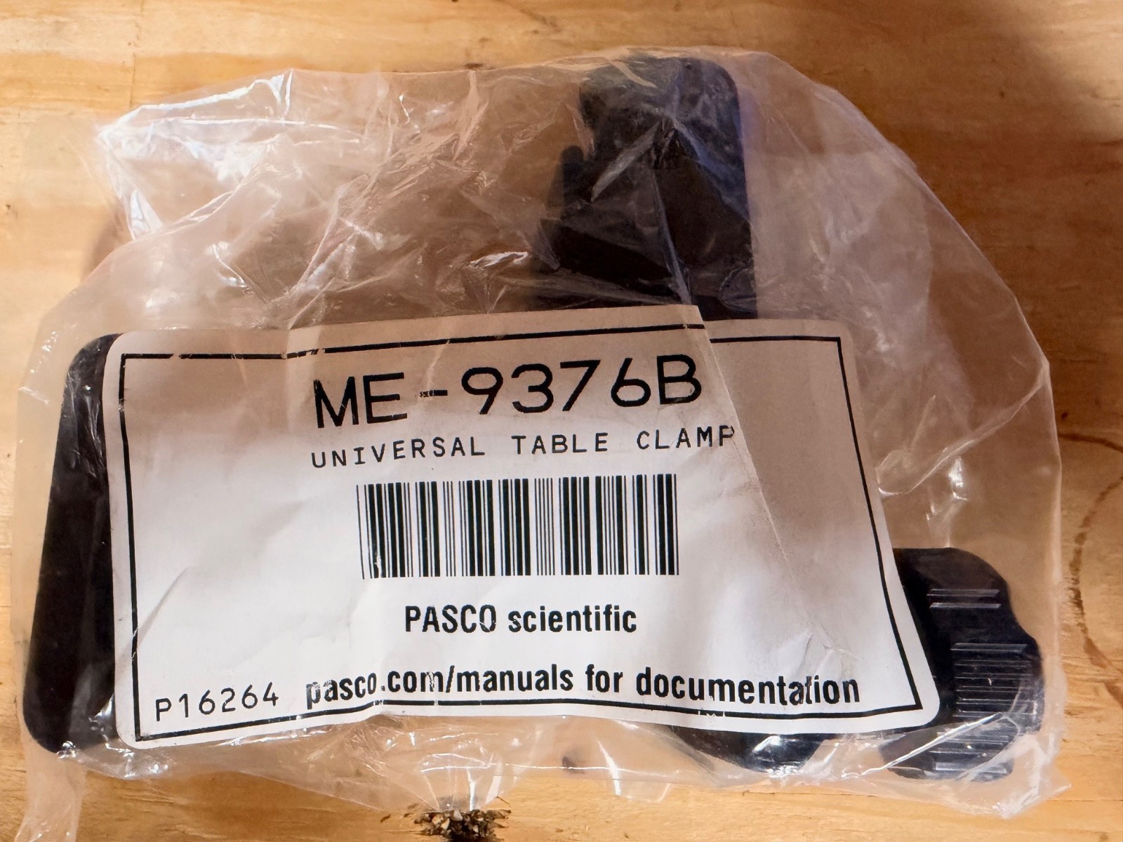 PASCO Scientific ME-9376B Universal Table Clamp Laboratory Equipment NEW