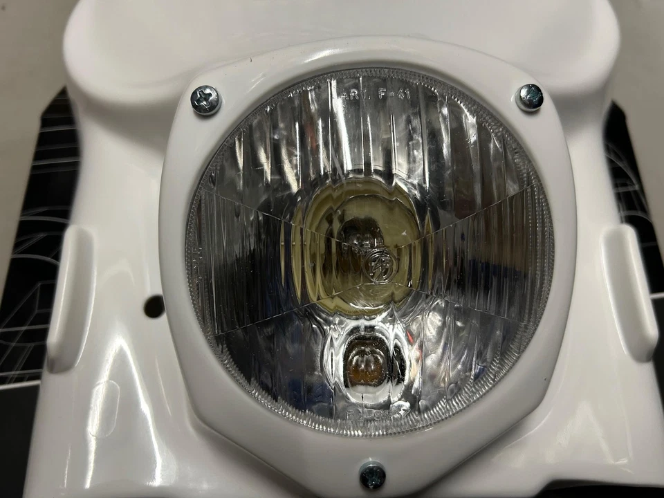 Máscara de la Luz Carcasa Faro Universal Vintage Classic Apto An KTM 78-88 Ro - Imagen 3 de 4