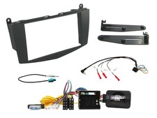 Einbauset Lenkradadapter Doppel DIN Autoradio für Mercedes C-Klasse 07-11 W204 o Einbauset Lenkradadapter Doppel DIN Autoradio für Mercedes C-Klasse 07-11 W204 o