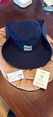 Miu Miu Hats Navy M 2200598440020