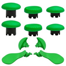 10-in-1 Metal Thumbsticks Replacement for PS5 Dualsense Edge Controller,4 Met...