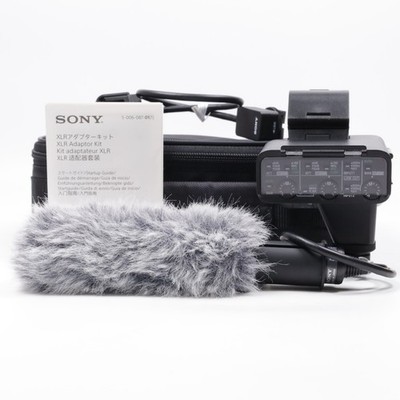 SONY XLR-K3M XLR Adapter mit ECM-XM1 Mikrofon Set [Top Neuwertig] #7572LJ
