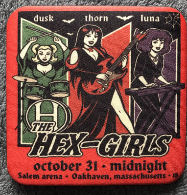 The Hex Girls Getränke Untersetzer, Retro Cartoons, Scooby Doo, Bar Zubehör 