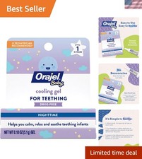 Baby Nighttime Cooling Gel for Teething, Drug-Free, 0.18 Oz For Babies Age ...