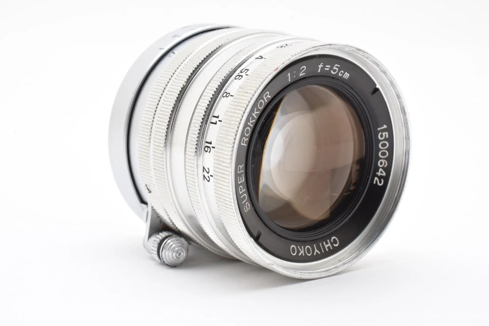 Объектив Chiyoko Minolta Super Rokkor 50 мм 5 см f/2 LMT для L39 из Японии #2619085 - Изображение 4 из 4