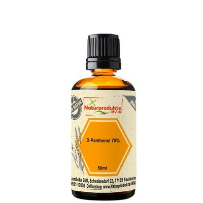 (119 EUR/l) D-Panthenol 75% (50 ml) Provitamin B5 Panthenol