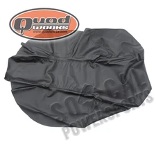 Quad Works Seat Cover-Gripper-Black for 1998-2001 Yamaha YFM600FW Grizzly 4x4