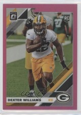 2019 Panini Donruss Optic Rookies Pink Prizm Dexter Williams #146 07d5