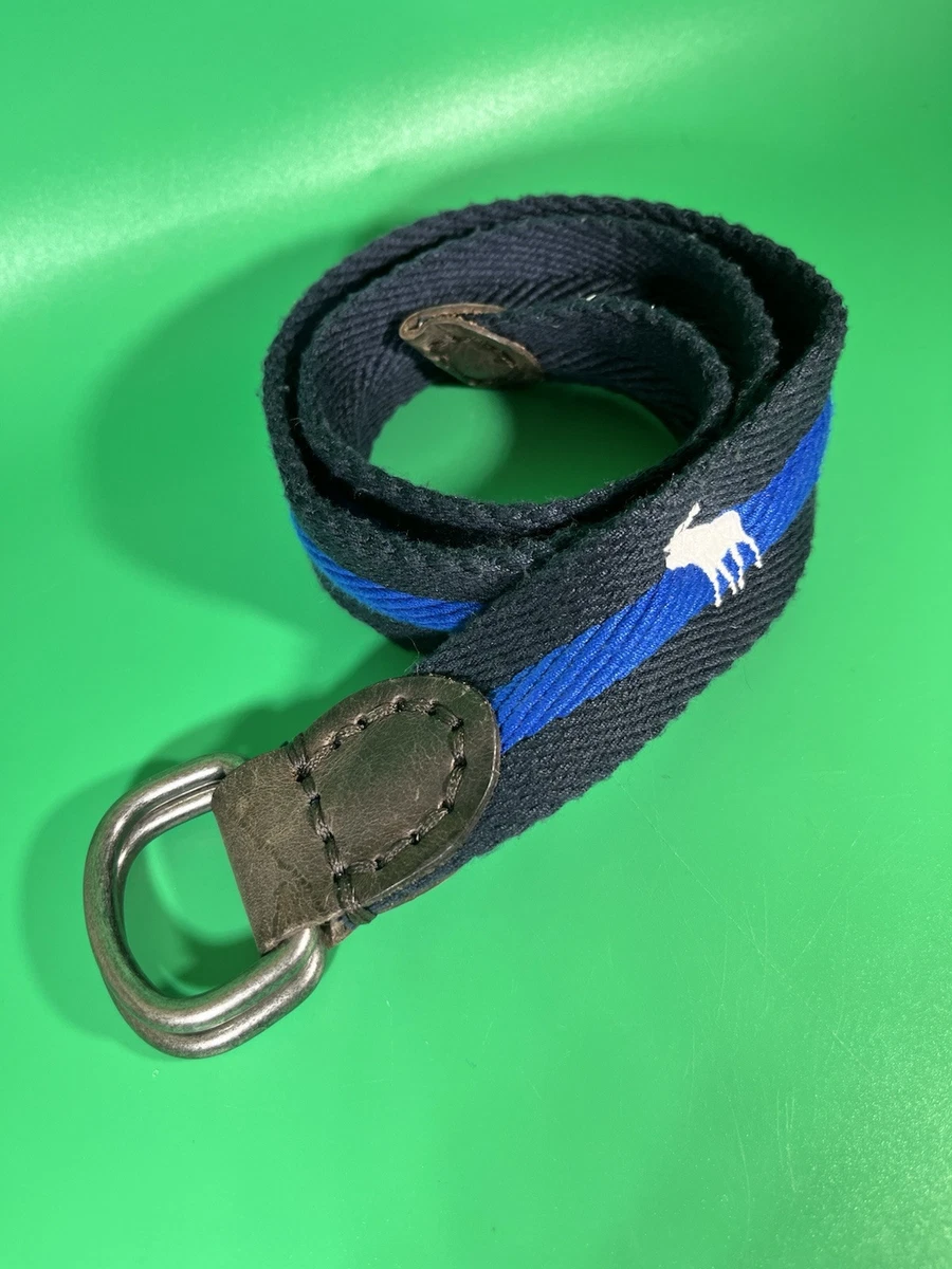 Abercrombie & Fitch Striped Blue & White Adjustable Belt Abercrombie & Fitch Striped Belts for Women for sale | eBay main image 2