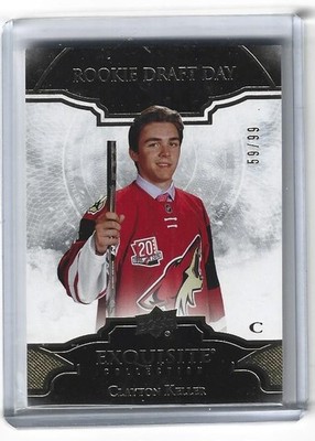 2017/18 17/18 CLAYTON KELLER BLACK DIAMOND EXQUISITE ROOKIE DRAFT DAY  GOLD #/99
