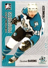 2005-06 In The Game Heroes and Prospects Josh Hennessy Rookie RC #388