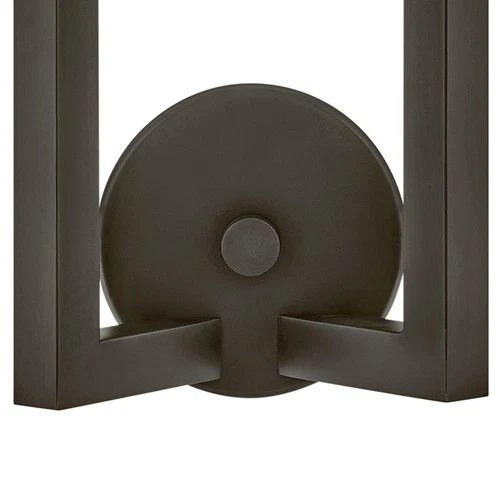 Hinkley Lighting 45042 Ezra 2 Light 13" Tall Wall Sconce - Black - Picture 9 of 12