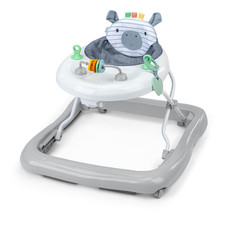 Smooth Strides Activity Baby Walker - Chambray, Developmental Walker, 3 Adjustab