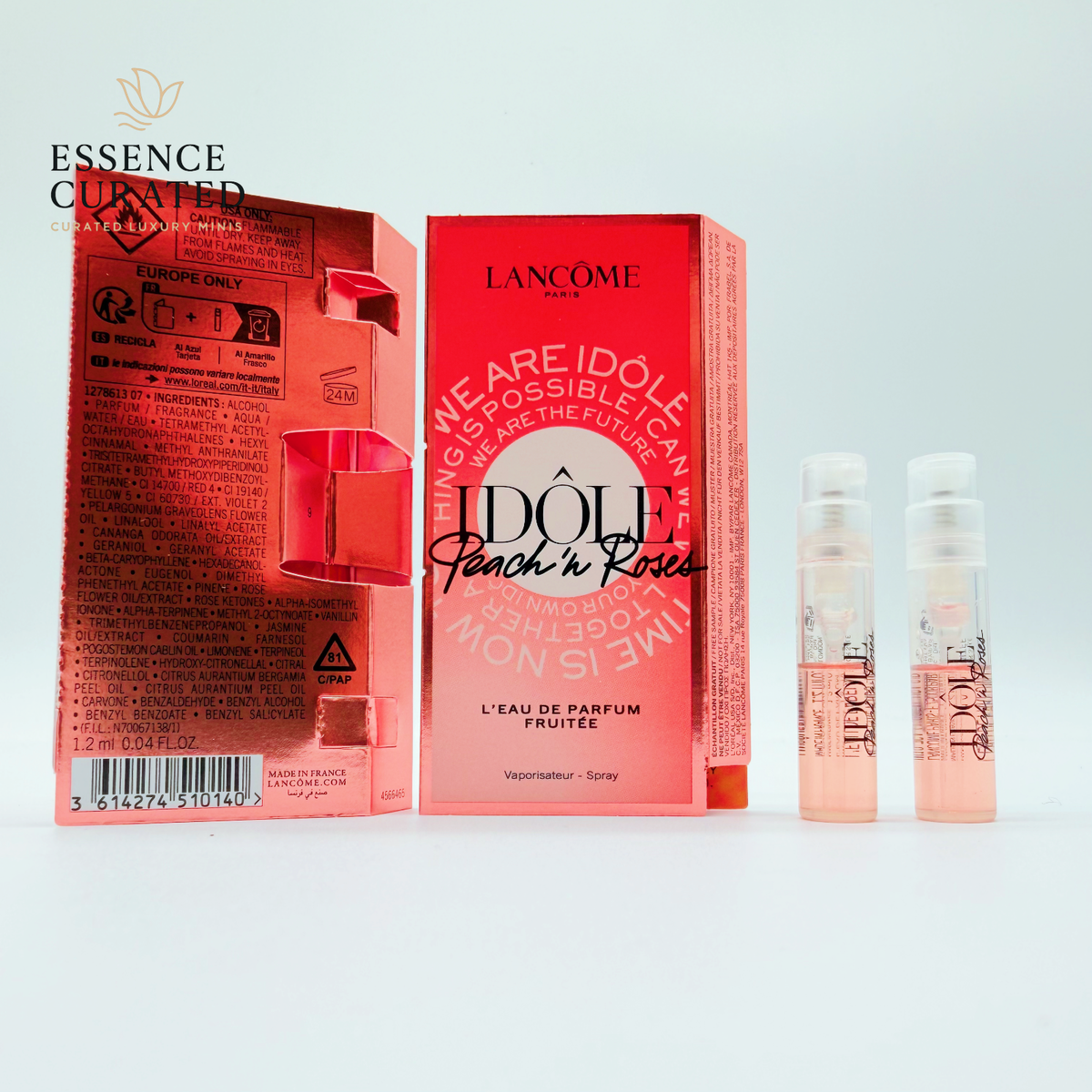 Lancome Idole Peach'n Roses Eau De Parfum Fruitee 1.2ml Sample