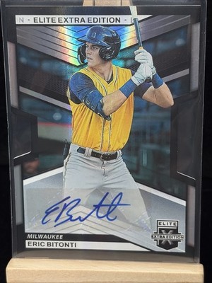 Eric Bitonti #79 Signatures Die-Cut /399 (AU, RC) - 2023 Elite Extra Edition